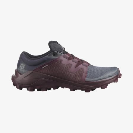 Salomon WILDCROSS W Womens Trail Running Shoes Burgundy UK GDIZ